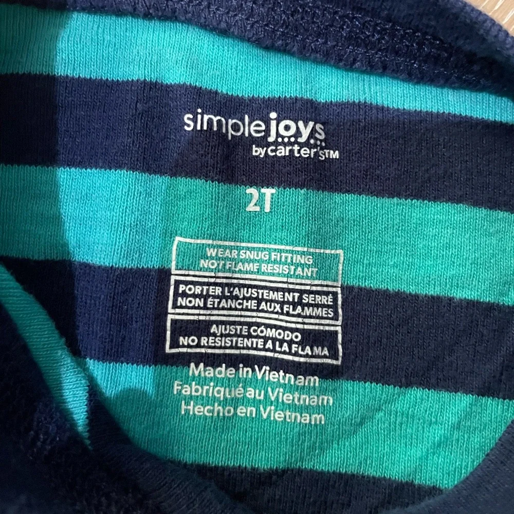 Simple Joys by Carter's Toddler Boys 6-Piece Cotton Pajamas Set 2T Trucks Dog